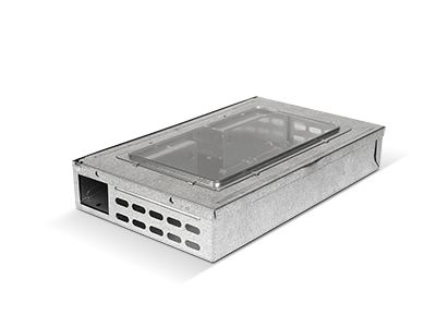 Živolovná obojstranná pozinkovaná pasca na myši