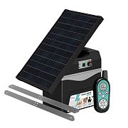 Batéria RF napájací zdroj fencee batéria DUO RF BDX30 s regulátorom + solárny panel 30 W + konzola