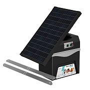 Batéria RF zdroj fencee batéria DUO RF BDX10 + solárny panel 30 W + konzola