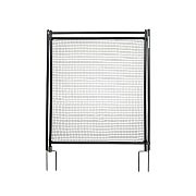 Brána pre univerzálne plotové siete, výška 90 cm, šírka 81 cm, nevodivá