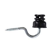 Drážkový izolátor so skrutkou M6 pre elektrické ohrady