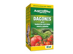 Fungicíd proti múčnatke, hnilobe a iným chorobám ovocia a zeleniny Dagonis – 20 ml