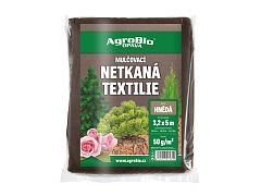 Hnědá netkaná textilie 50 g/m2 - 3,2x5 m