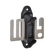 Izolátor pro elektrický ohradník k vchodové brance, plochý pro pásku do 40 mm, na hřebík nebo vrut - 4 ks
