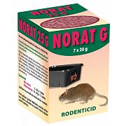 Jed na hlodavce NORAT 25 G - 7x20g