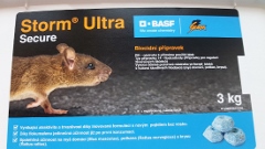 Jed na myši, potkany a krysy STORM ULTRA SECURE – 3kg