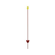 Kovová tyč s kruhovým izolátorom pre elektrický ohradník - 105 cm