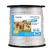 Lano pro elektrický ohradník, průměr 4,5 mm, bílé