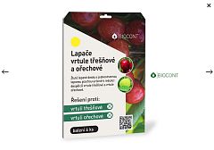 Lapače vrtule třešňové a ořechové