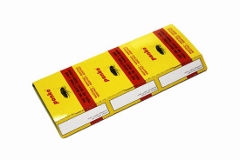 Lepová pasca na švábov a rusov s atraktantom trojdielna (tri ks v jednom páse), 30 ks