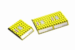 Lepová pasca s feromónom na potravinové moly a vijačky trojdielna (tri ks v jednom páse) – 30 ks