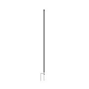 Náhradná podperná tyč STANDARD pre plotovú sieť - 120 cm - dvojitý hrot