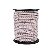 Náhradné gumové elastické lano pre plotovú bránu, priemer 7 mm, pružné, vodivé, 50 m