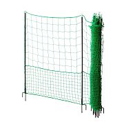 Nevodivá zelená ohradová sieť s bránou pre hydinu, dĺžka 24 m, výška 112 cm