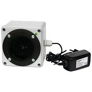 Odháňač myší, kún a potkanov OdH1 Supermax s náhodne sa meniacim zvukom a s adaptérom