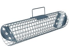 Okapová past na kuny, potkany, krysy a lasičky TRAP ZL 60 × Ø14