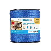 Páska pro elektrický ohradník, šířka 10 mm, modrá, délka 200 m