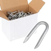 Poľnohospodárske pozinkované sponky 3,1 × 31 mm - 1 kg, cca 290 ks