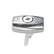 Pozinkovaná kovová spojka pre laná do 6,5 mm - 5 ks