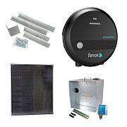 Prémiová súprava solárneho plota - Kompletný prenosný box + 2J napájací zdroj, 40 W panel