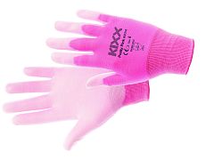 Rukavice PRETTY PINK 1 pár velikost 7