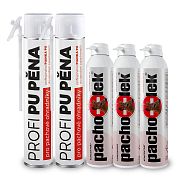 Sada pachový ohradník proti srážkám se zvěří a prasatům až 2,5 km - 2 ks PU pěna + 3 ks koncentrátu