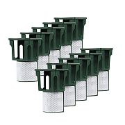 Sada PROFI adaptérov k pachovej ohrade pre nosiče pachovej látky BIO10, s reflexným pásikom – 10 ks