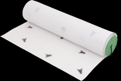 Samolepky proti muchám (lepová rolka)