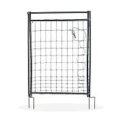 Sieťová brána pre elektrický ohradník, výška 120 cm, šírka 86 cm, dvojitý hrot