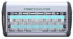 Svetelný elektrický lapač hmyzu Exocutor EX 30 biely - fóliované žiarivky