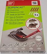 Swissinno návnada do pascí na myši a potkany SuperCat 4 ks