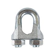 U spojka na laná do 10 mm, pozinkovaná – 5 ks