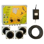 Ultrazvukový plašič na vtáky OdP so štyrmi reproduktormi