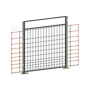 Vstupná bránka do siete elektrického ohradníka, 125 cm