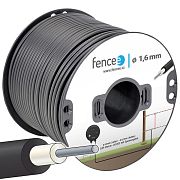 Vysokonapěťový ocelový kabel pro elektrický ohradník - 1 m